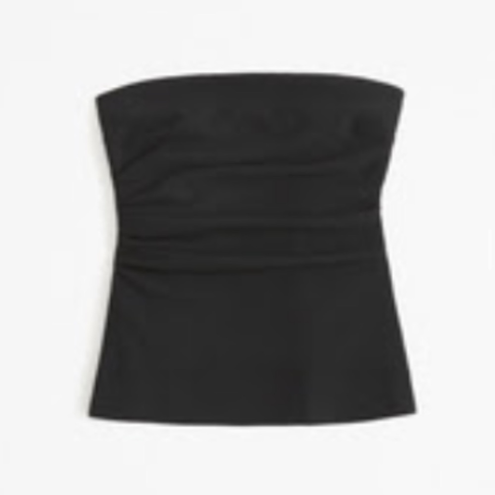 Abercrombie & Fitch Strapless Ruched Top